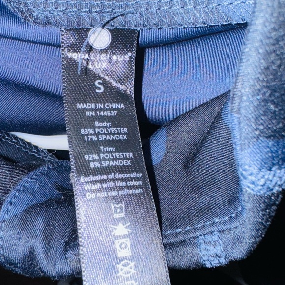 Camouflage Blue and Black Performance Full Zip Jacket - Picture 6 of 6